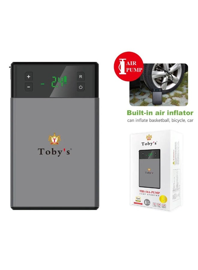 توبيز جهاز تشغيل بطارية السيارة مع منفاخ هواء من Toby’s – موديل TBS-14A-PUMP - Image 2